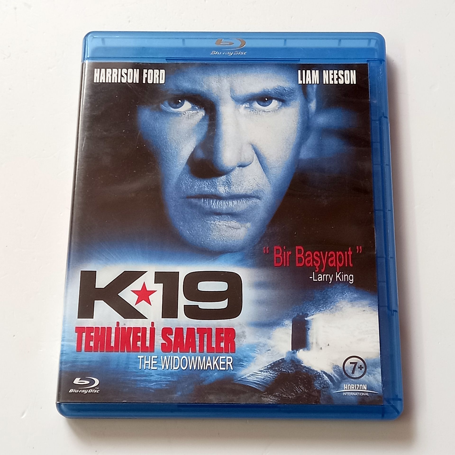 K-19 TEHLİKELİ SAATLER / THE WIDOWMAKER - HARRISON FORD, LIAM NEESON, YÖN.:KATHRYN BIGELOW - BLU-RAY 2.EL