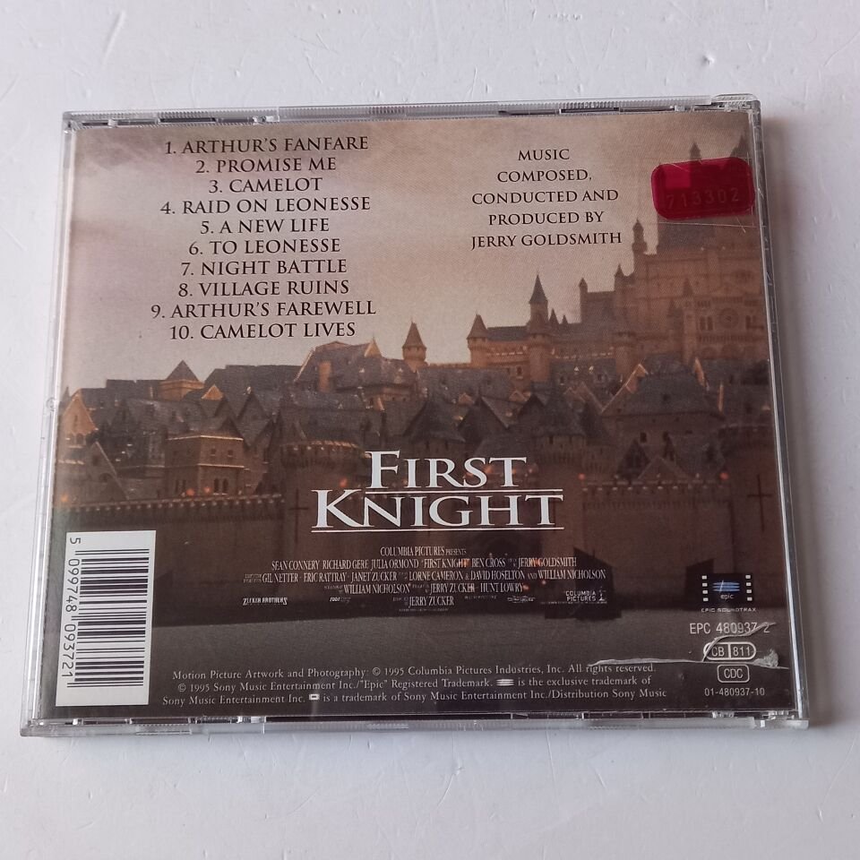 FIRST KNIGHT / JERR Y GOLDSMITH ORIGINAL MOTION PICTURE SOUNDTRACK (1995) - CD 2.EL