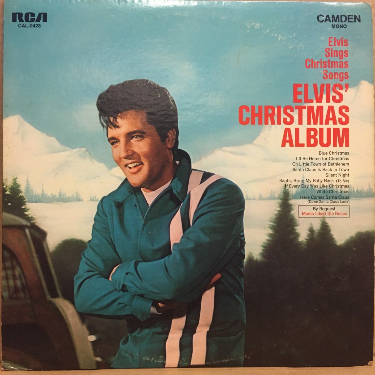 ELVIS PRESLEY - ELVIS SINGS CHRISTMAS SONGS ELVIS' CHRISTMAS ALBUM (1970) - 2.EL PLAK