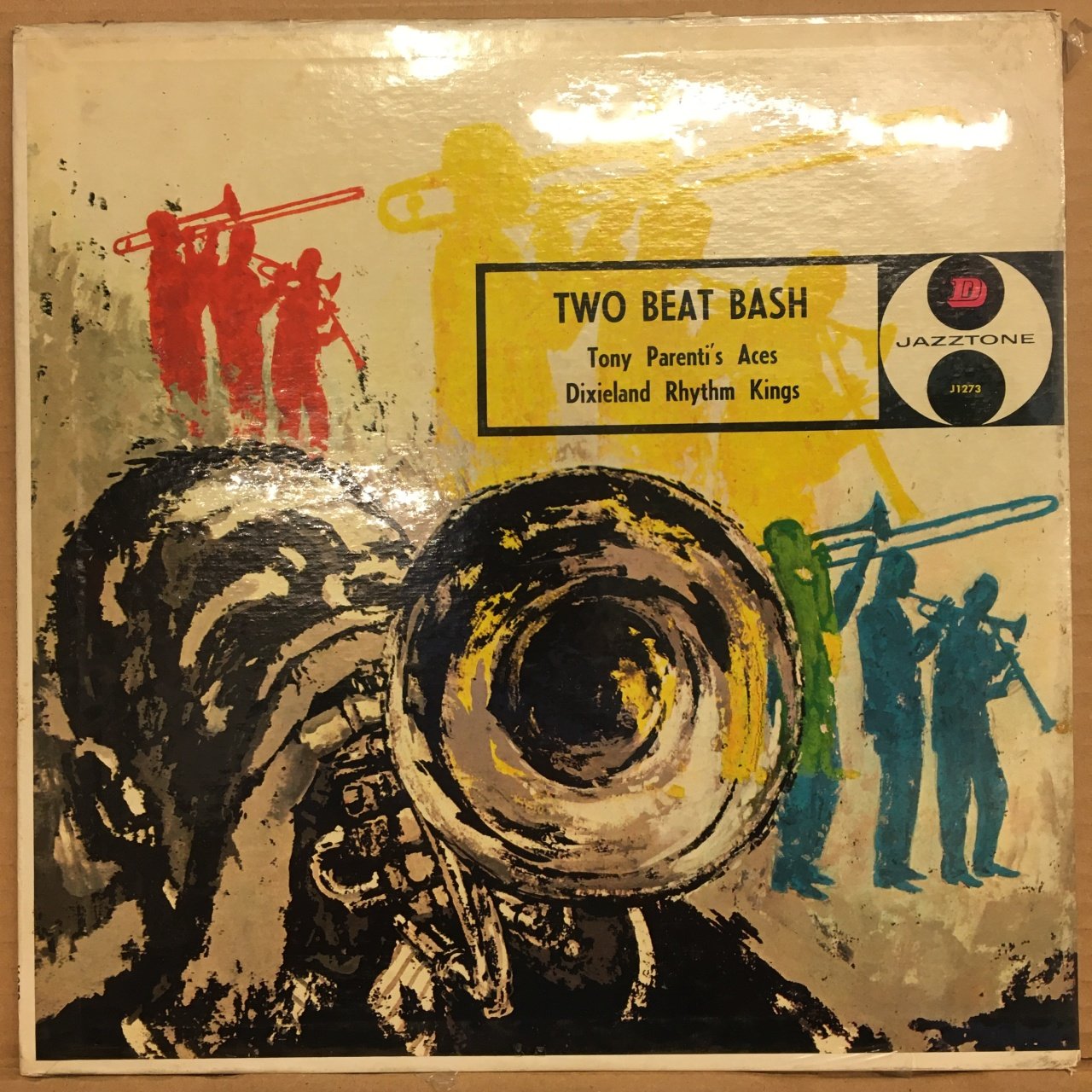TONY PARENT'S ACES / THE DIXIELAND RHYTHM KINGS 1957 SIFIR PLAK
