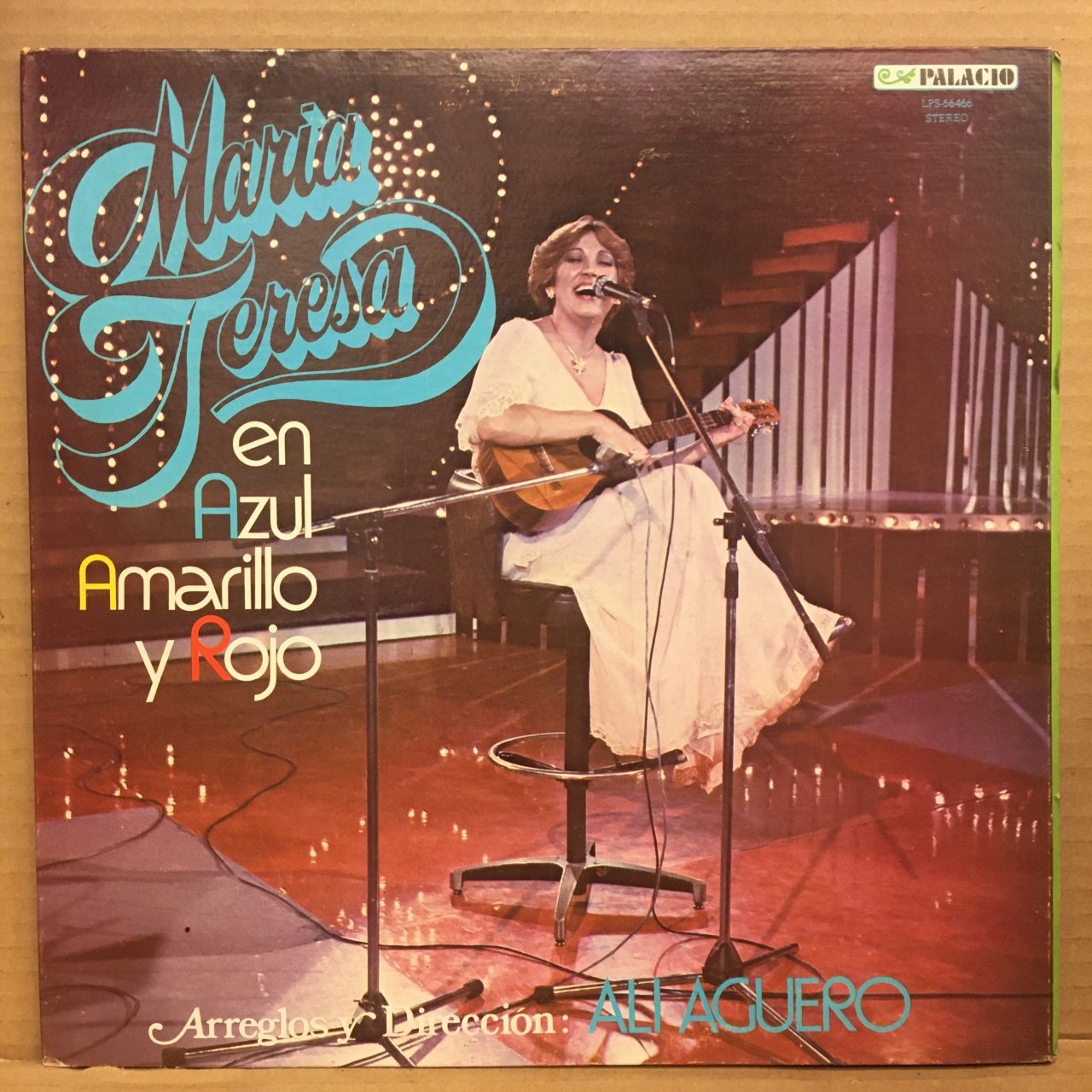 MARIA TERESA CHACIN - EN AZUL AMARILLO Y ROJO 1980 2.EL PLAK