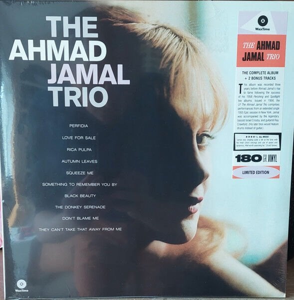 THE AHMAD JAMAL TRIO - THE AHMAD JAMAL TRIO (1956) - LP 2023 REISSUE 180GR SIFIR PLAK