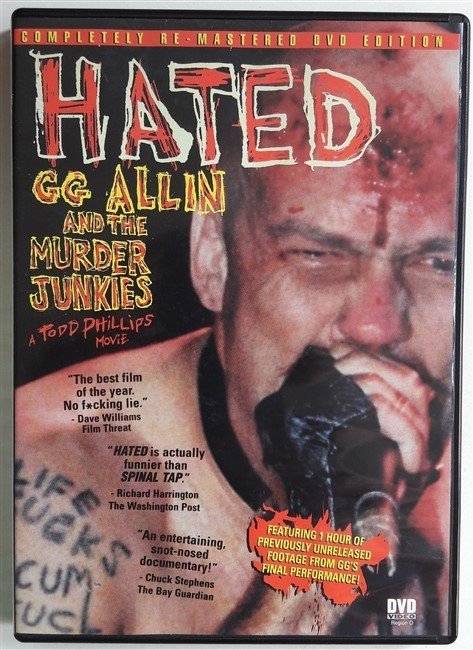 GG ALLIN AND THE MURDER JUNKIES - HATED - DVD 2.EL