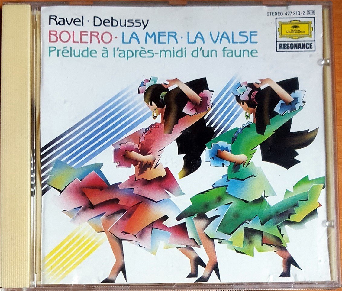 RAVEL: BOLERO, LA VALSE / DEBUSSY: LA MER / DEUTSCHE GRAMMOPHON CD 2.EL