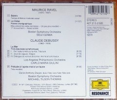 RAVEL: BOLERO, LA VALSE / DEBUSSY: LA MER / DEUTSCHE GRAMMOPHON CD 2.EL