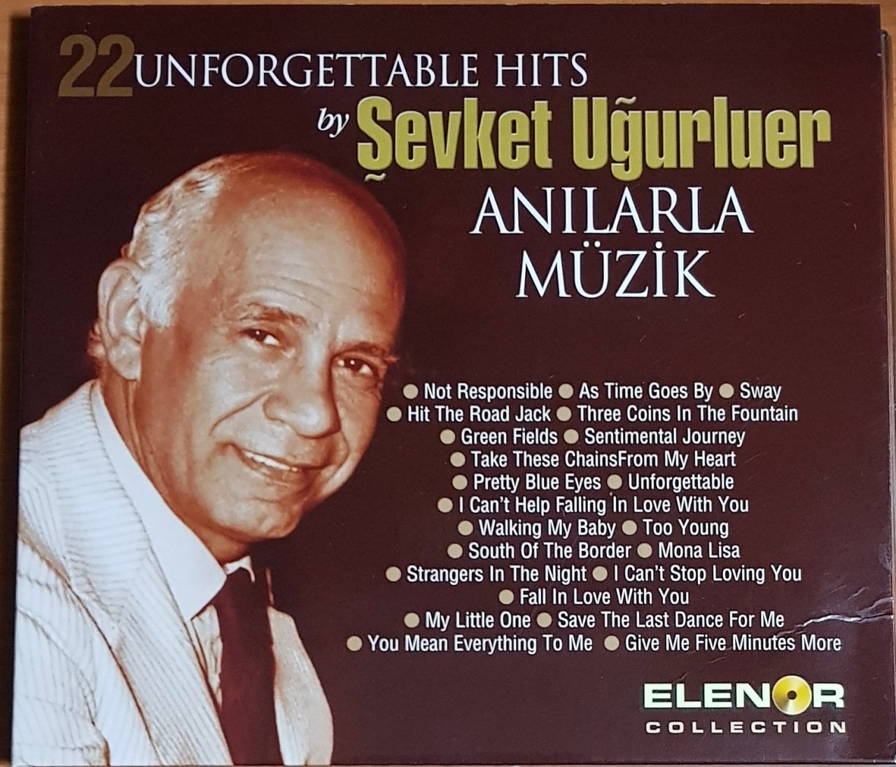 ŞEVKET UĞURLUER - ANILARLA MÜZİK (2008) ELENOR CD 2.EL
