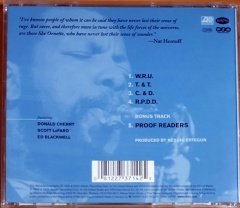 THE ORNETTE COLEMAN QUARTET - ORNETTE! (1962) - CD 2003 ATLANTIC JAZZ MASTERS REMASTER 2.EL