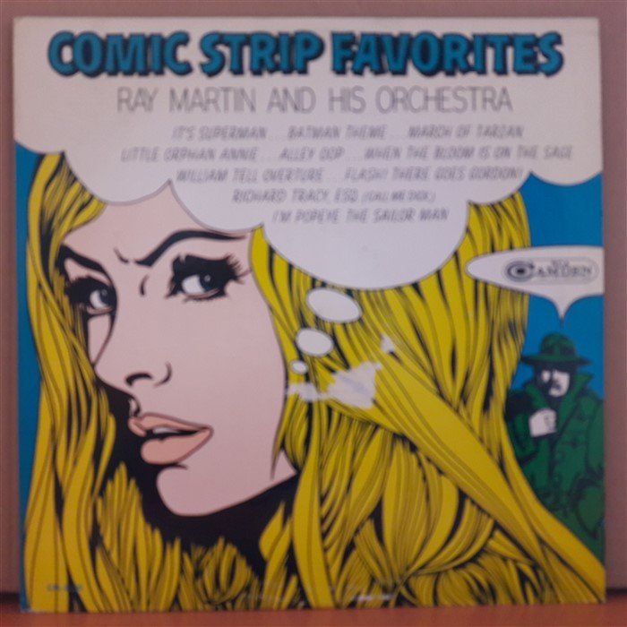 COMIC STRIP FAVORITES - RAY MARTIN AND HIS ORCHESTRA (1966) - LP 2.EL PLAK