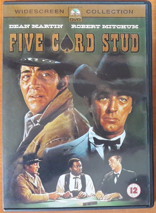 FIVE CARD STUD - DEAN MARTIN - ROBERT MITCHUM - DVD 2.EL TR ALTYAZI YOKTUR
