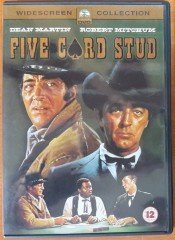FIVE CARD STUD - DEAN MARTIN - ROBERT MITCHUM - DVD 2.EL TR ALTYAZI YOKTUR