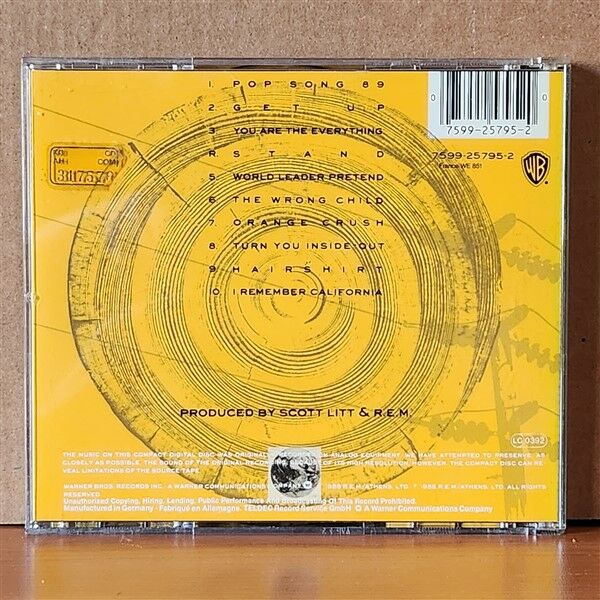 R.E.M. – GREEN (1988) - CD 2.EL