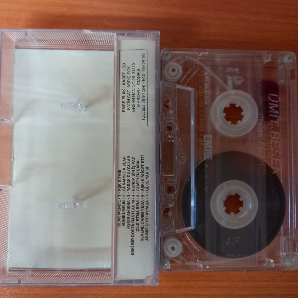 ÜMİT BESEN 2 / ISLAK MENDİL (1987) - KASET 2.EL