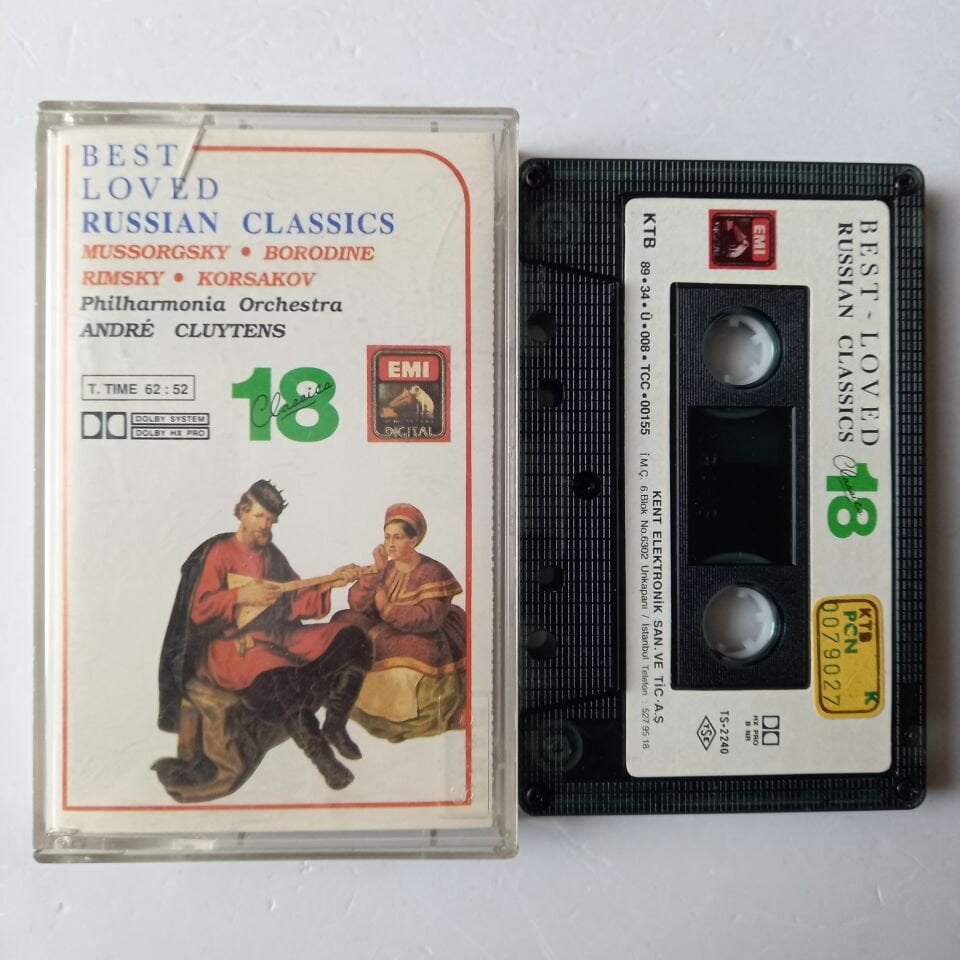 BEST LOVED CLASSICS - 18 / RUSSIAN CLASSICS (1989) - KASET 2.EL