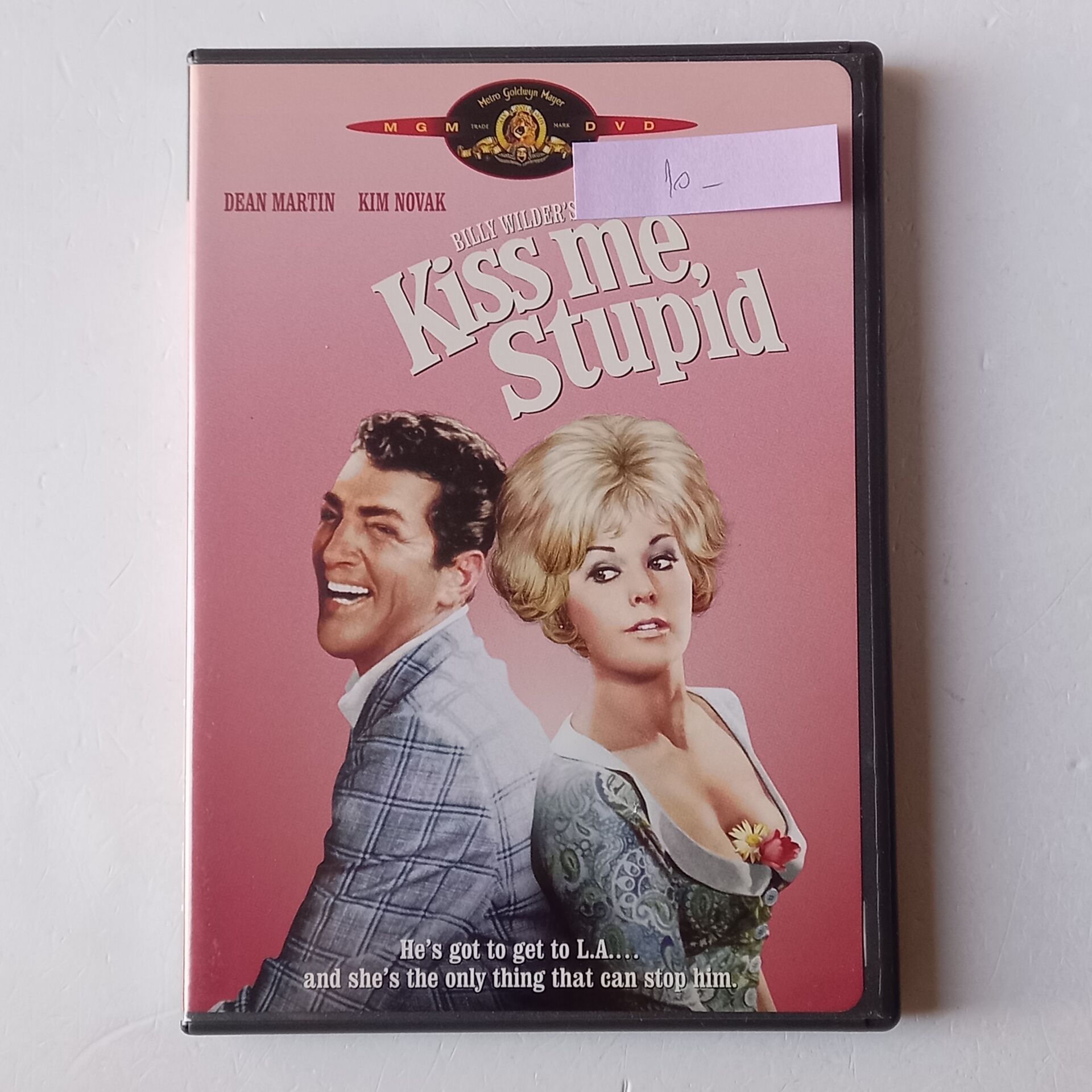 KISS ME, STUPID -  BILLY WILDER, DEAN MARTIN, KIM NOVAK - DVD 1.BÖLGE 2.EL