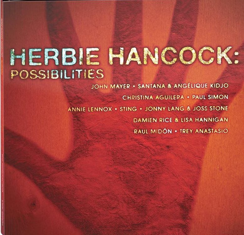 HERBIE HANCOCK - POSSIBILITIES (2005) - 3xLP 2024 RED COLOURED RECORD STORE DAY (RSD)  EDITION POP JAZZ , SOUL JAZZ , FUNK JAZZ SIFIR PLAK