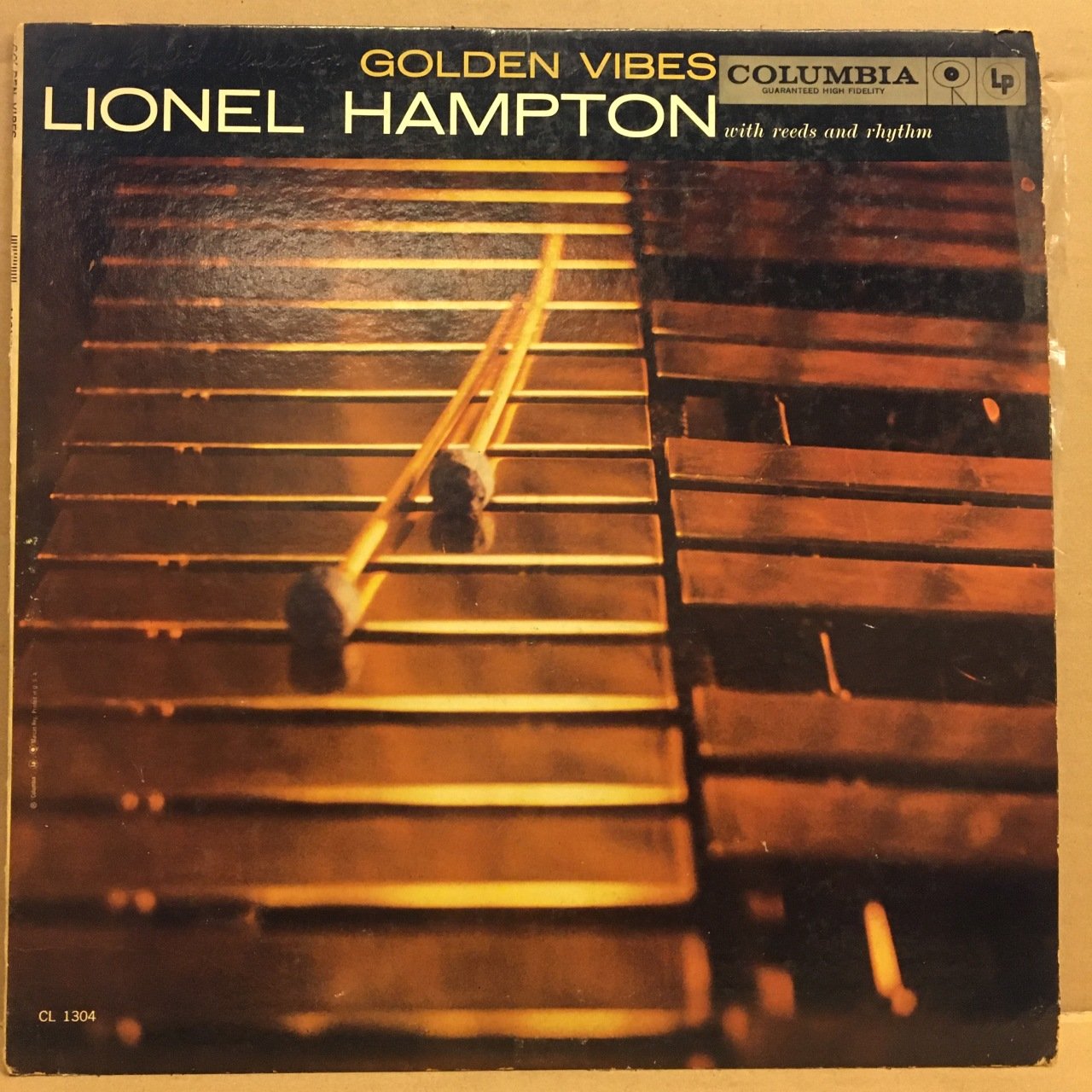 LIONEL HAMPTON - GOLDEN VIBES - LP 2.EL PLAK