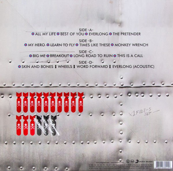 FOO FIGHTERS - GREATEST HITS - 2LP 2009 EDITION SIFIR PLAK