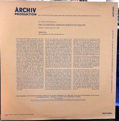 BACH: ENGLISCHE SUITEN, RALPH KIRKPATRICK - PLAK 2.EL