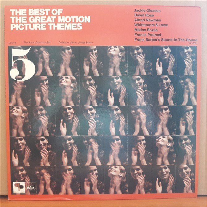 THE BEST OF THE GREAT MOTION PICTURE THEMES 5 - LP PLAK 2.EL