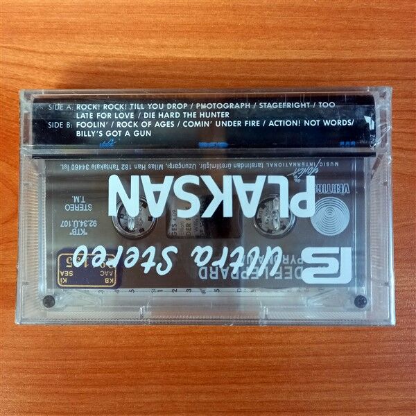 DEF LEPPARD - PYROMANIA (1992) - KASET SIFIR