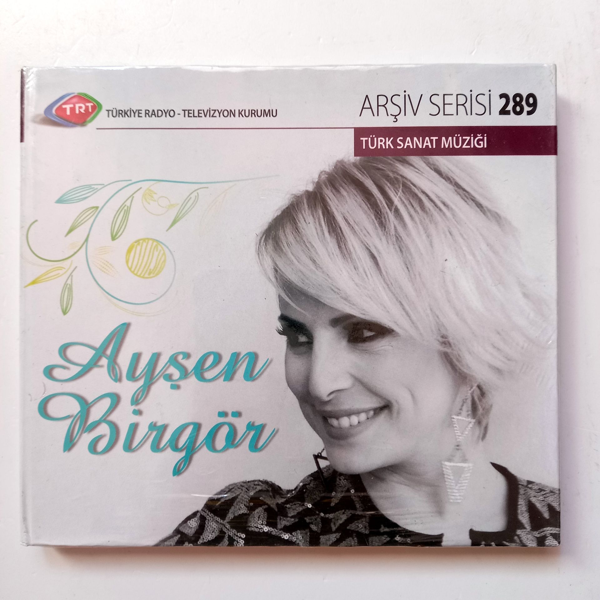 AYŞEN BİRGÖR / TÜRK SANAT MÜZİĞİ / TRT ARŞİV SERİSİ 289 - CD SIFIR