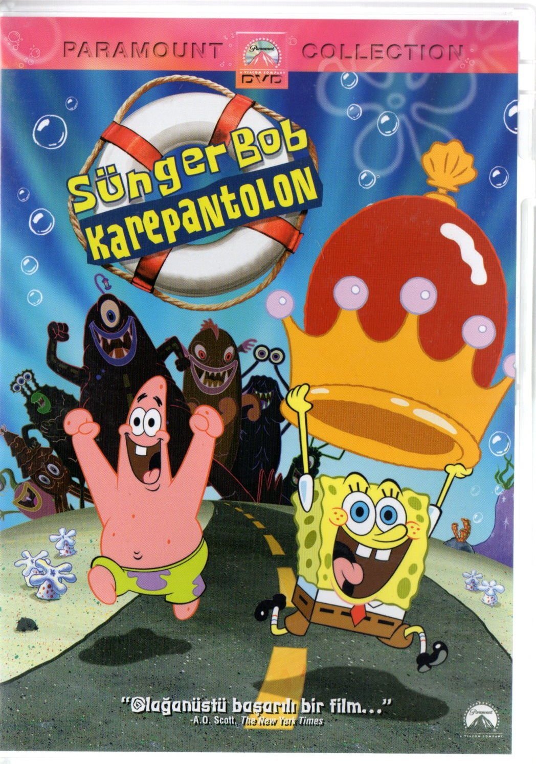 THE SPONGEBOB SQUAREPANTS MOVIE - SÜNGERBOB KAREPANTOLON FİLMİ - DVD 2.EL