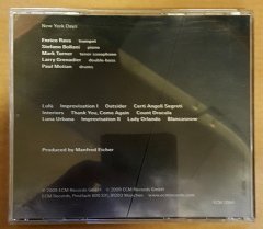 ENRICO RAVA NEW YORK DAYS (2009) CD ECM RECORDS 2.EL