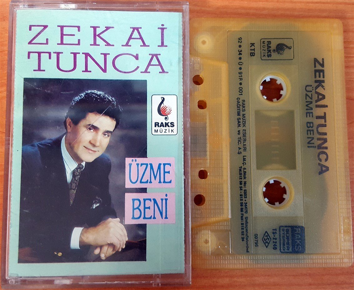 ZEKAİ TUNCA - ÜZME BENİ KASET 2.EL