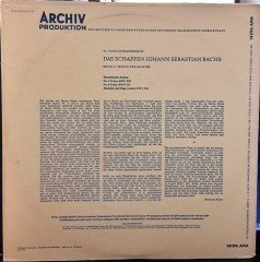 BACH: FRANZÖSISCHE SUITEN, RALPH KIRKPATRICK - PLAK 2.EL