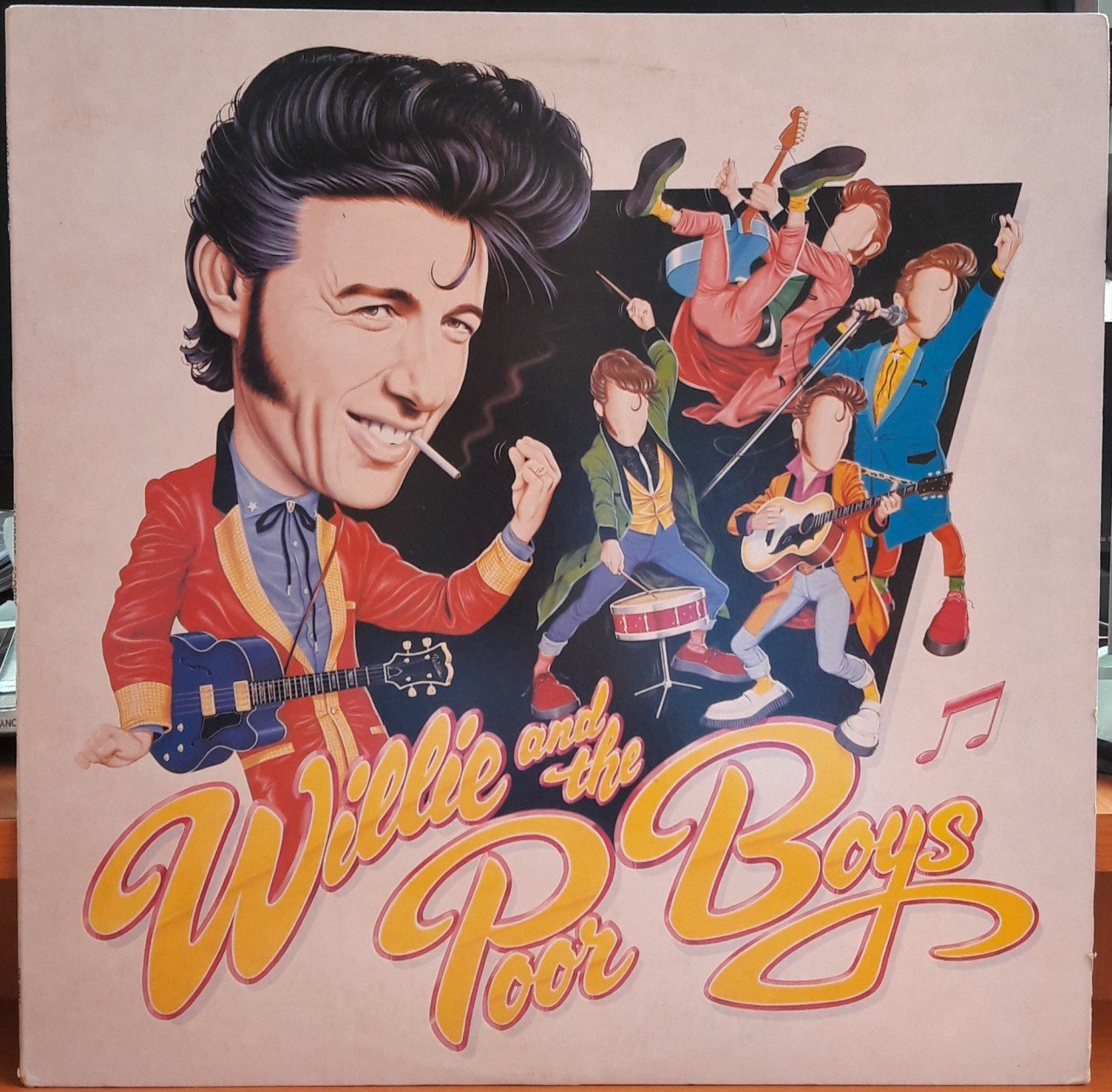 WILLIE AND THE POOR BOYS - (BILL WYMAN, CHARLIE WATTS) (1985) - PLAK 2.EL