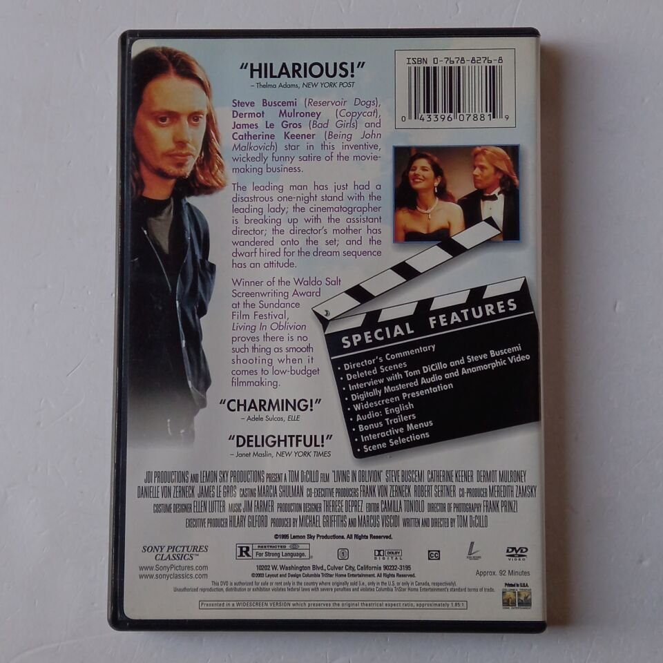 LIVING IN OBLIVION -  TOM DICILLO, STEVE BUSCEMI, CATHERINE KEENER - DVD 1.BÖLGE 2.EL