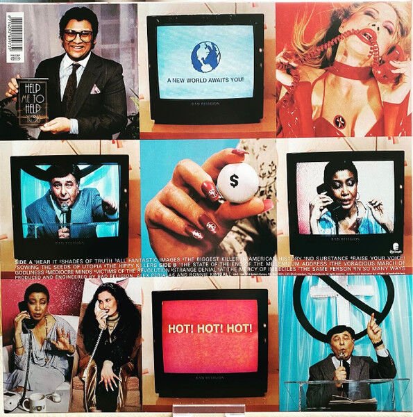 BAD RELIGION - NO SUBSTENCE (1998) - LP 2018 EDITION SIFIR PLAK