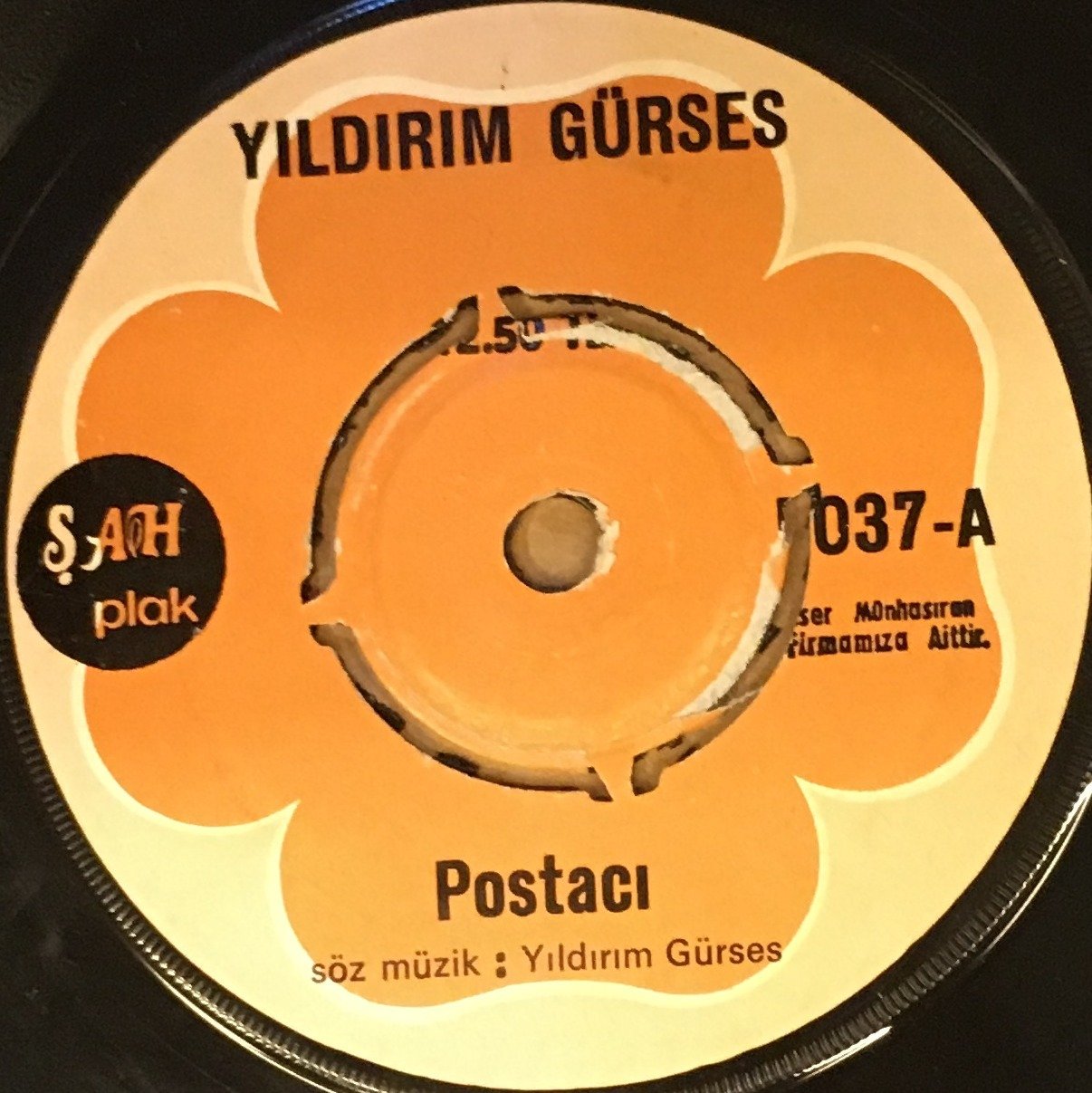 YILDIRIM GÜRSES - POSTACI / SEVMEK ÇOK ZOR 7'' 45 DEVİR