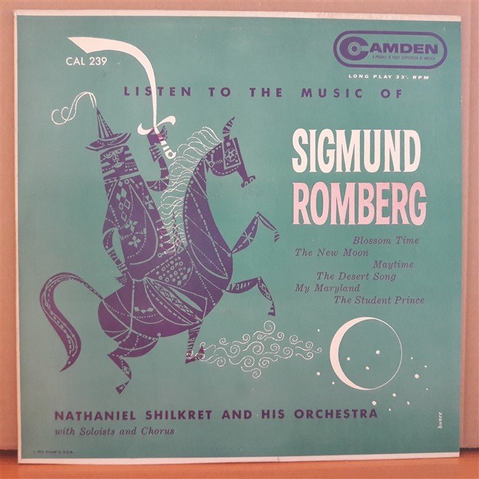 SIGMUND ROMBERG - NATHANIEL SHILKRET AND HIS ORCHESTRA - LP 2.EL PLAK