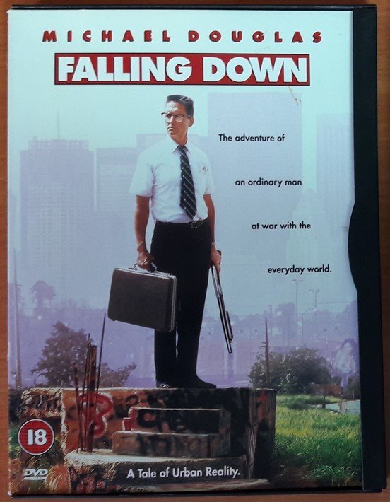 FALLING DOWN - MICHAEL DOUGLAS - SNAPCASE DVD 2.EL TR ALTYAZI YOKTUR