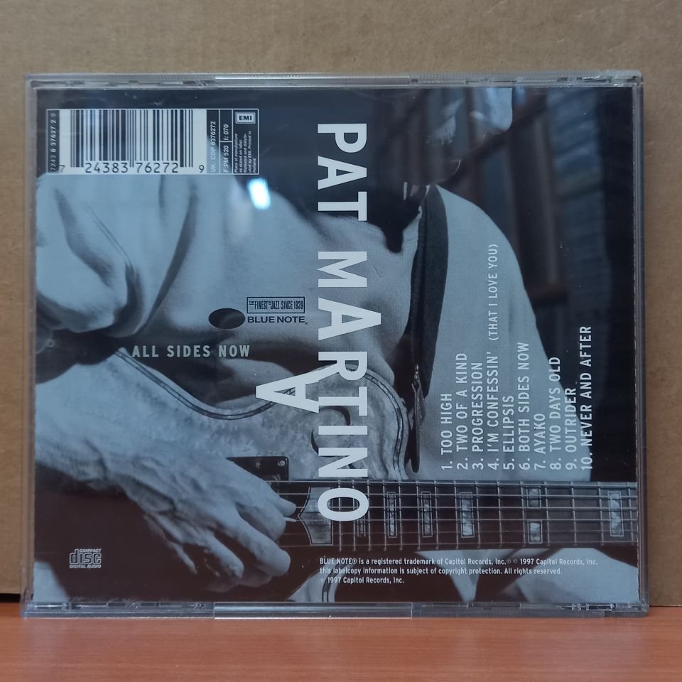 PAT MARTINO - ALL SIDES NOW (1997) - CD 2.EL