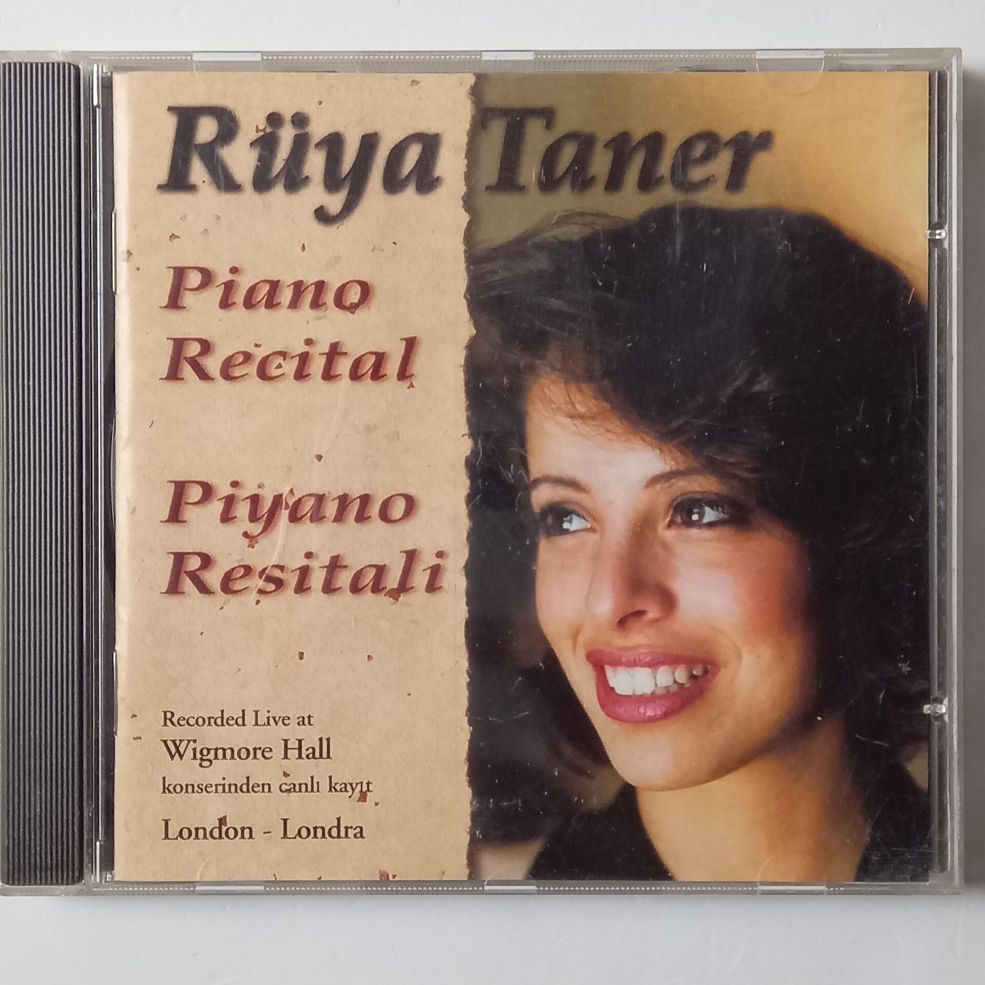 RÜYA TANER - PIANO RECITAL / PİYANO RESİTALİ - CD 2.EL