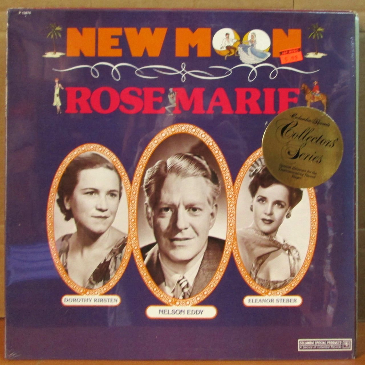 NEW MOON ROSE MARY NELSON EDDY - LP SIFIR