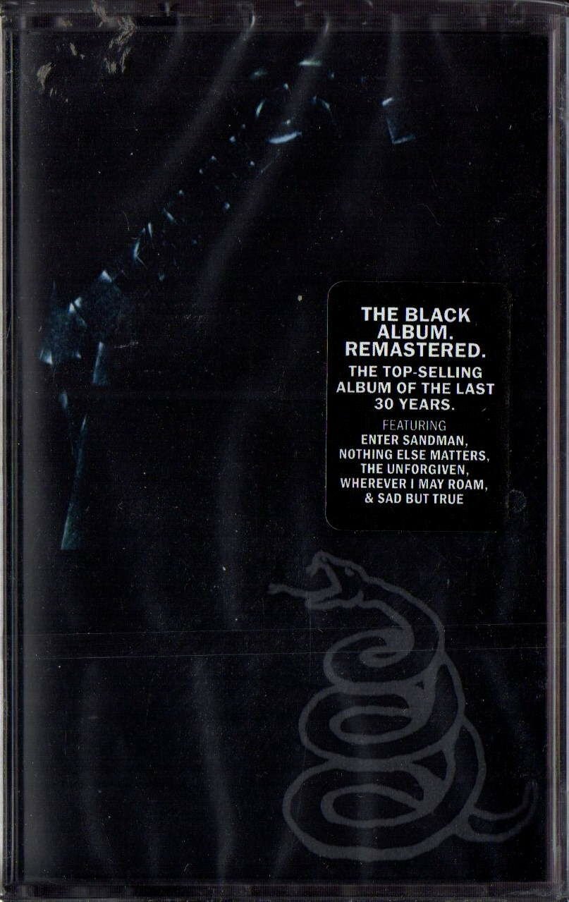 METALLICA - S.T. - THE BLACK ALBUM (1991) - 2021 REISSUE KASET AMBALAJINDA SIFIR
