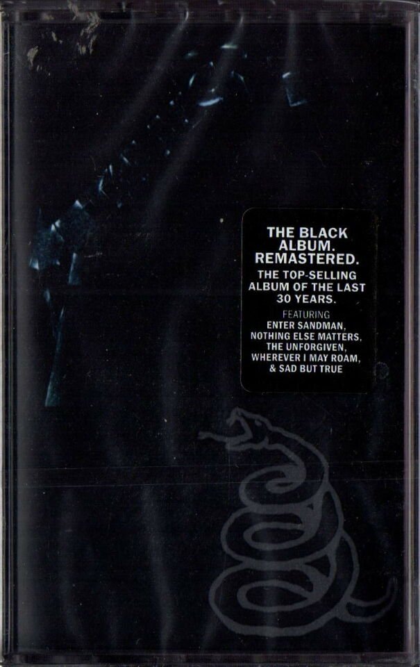 METALLICA - S.T. - THE BLACK ALBUM (1991) - 2021 REISSUE KASET AMBALAJINDA SIFIR