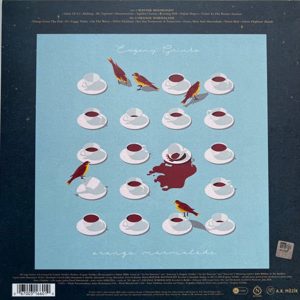 EVGENY GRINKO - WINTER MOONLIGHT (2025) - LP SIFIR PLAK