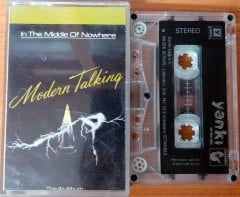 MODERN TALKING - IN THE MIDDLE OF NOWHERE CASSETTE MADE IN TURKEY ''USED''  PAPER LABEL