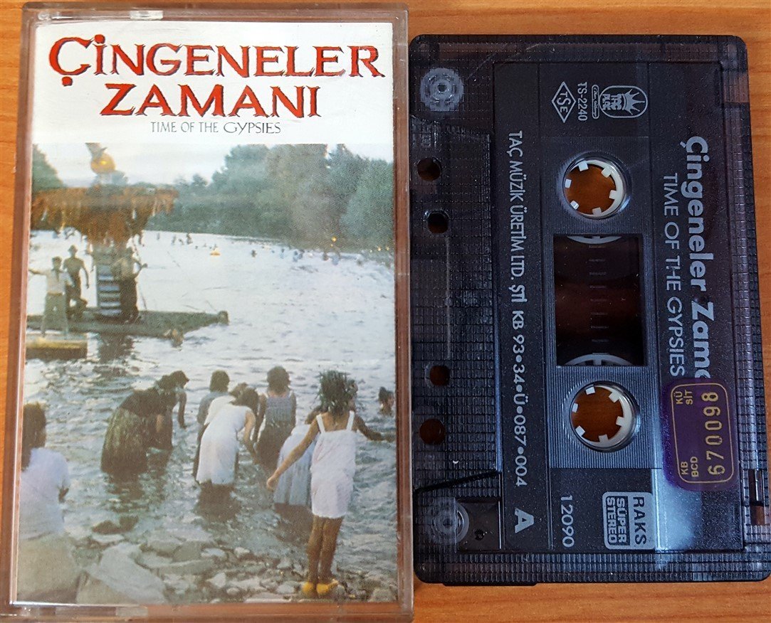 TIME OF THE GYPSIES - SOUNDTRACK (1993) TAC CASSETTE MADE IN TURKEY ''USED''