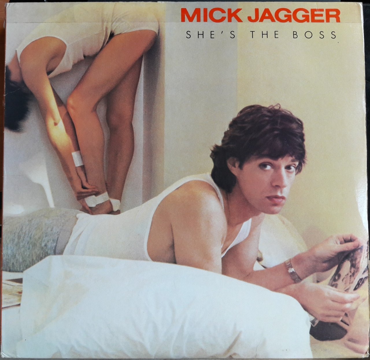 MICK JAGGER - SHE'S THE BOSS (1985) - 2.EL PLAK