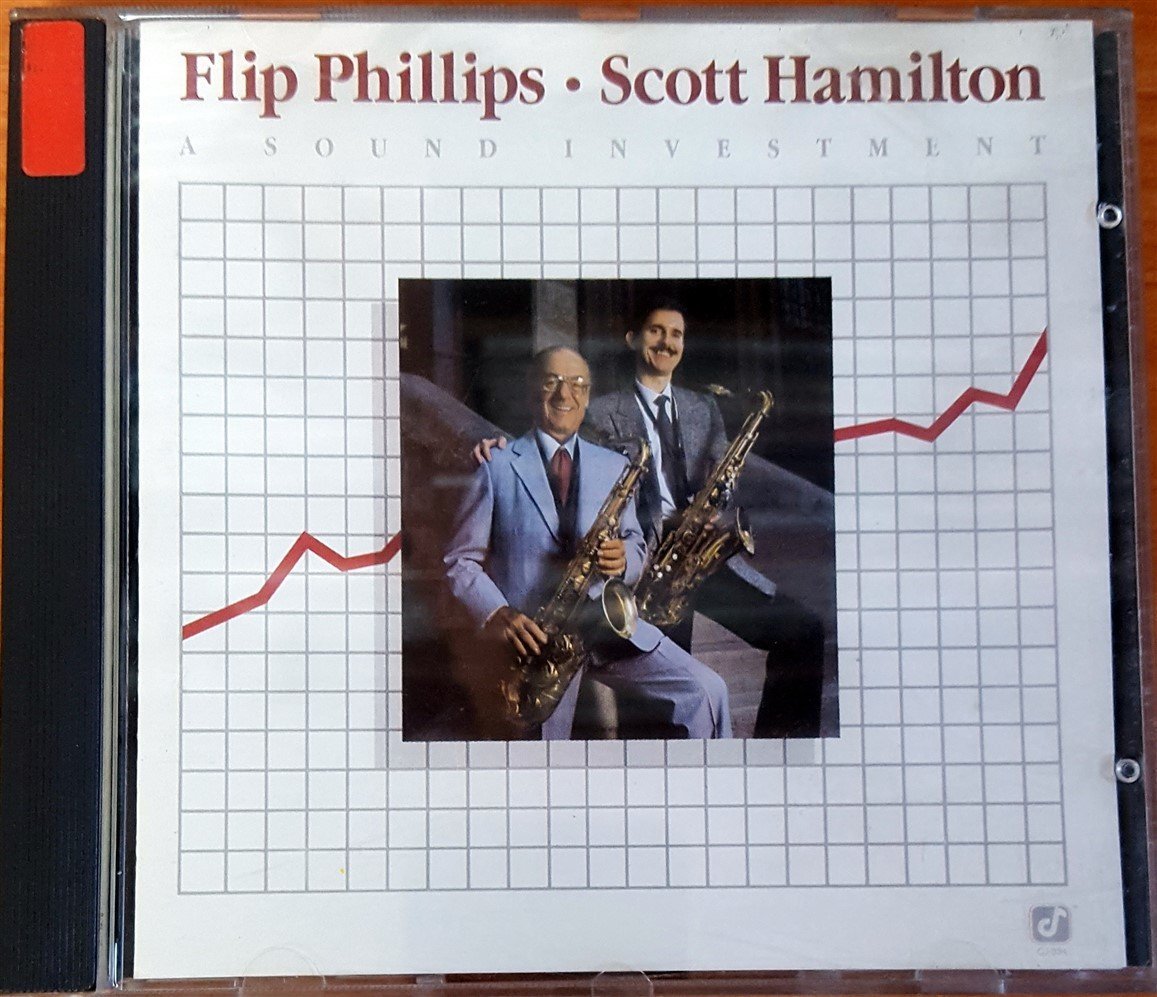 FLIP PHILLIPS / SCOTT HAMILTON - A SOUND INVESTMENT (1987) MADE IN WEST GERMANY / CONCORD JAZZ CD 2.EL