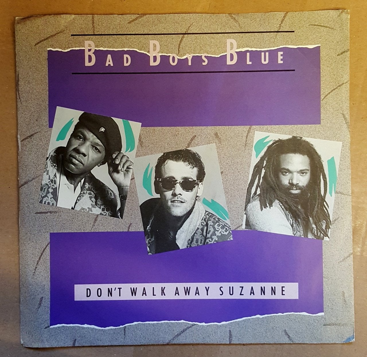 BAD BOYS BLUE - DON'T WALK AWAY SUZANNE / INSTRUMENTAL VERSION (1988) - 7'' 45 DEVİR SINGLE PLAK