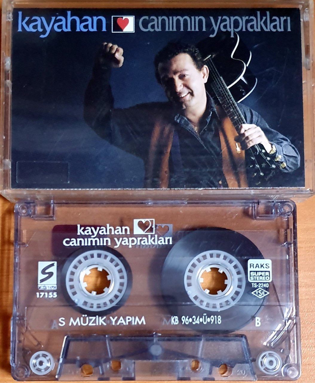 KAYAHAN - CANIMIN YAPRAKLARI (1996) - KASET S MÜZİK 2.EL