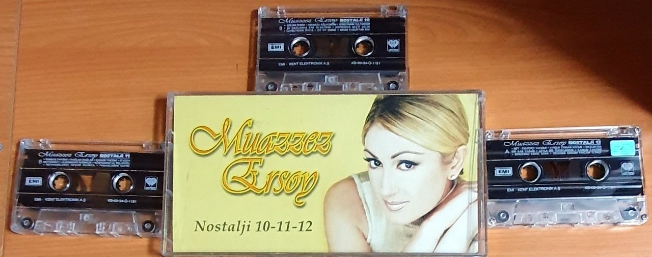 MUAZZEZ ERSOY - NOSTALJİ 10-11-12 (2000) - 3KASET 2.EL