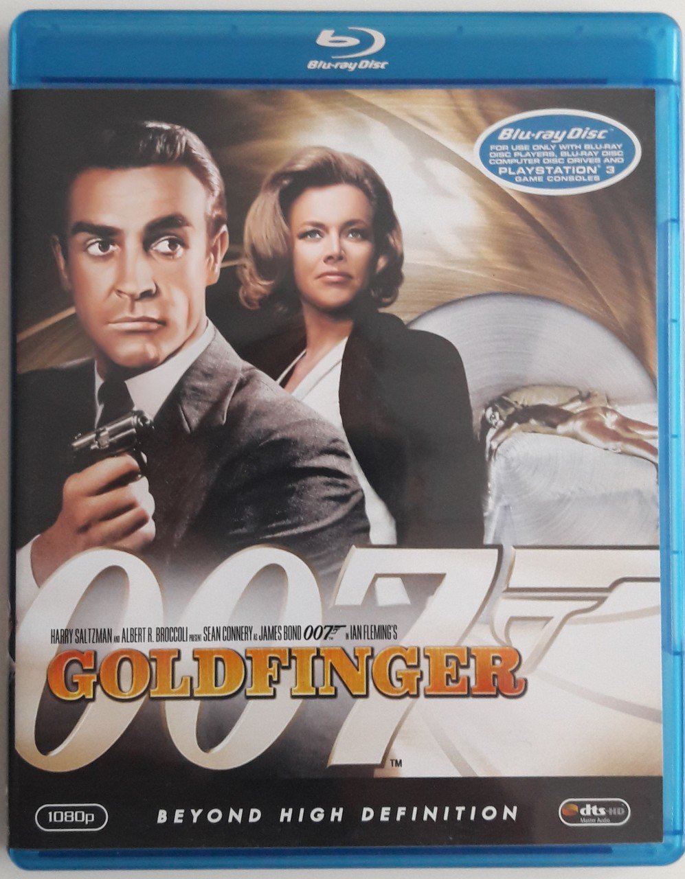 007 JAMES BOND GOLDFINGER - SEAN CONNERY - BLU-RAY 2.EL
