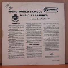 FAMOUS SONGS FROM FAMOUS MUSICALS - HAROLD COATES AND HIS ORCHESTRA - LP 2.EL PLAK